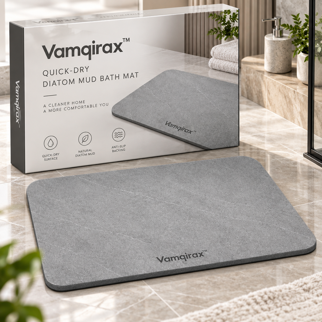 Vamqirax™ Quick-Dry Diatomite Bath Mat image 6