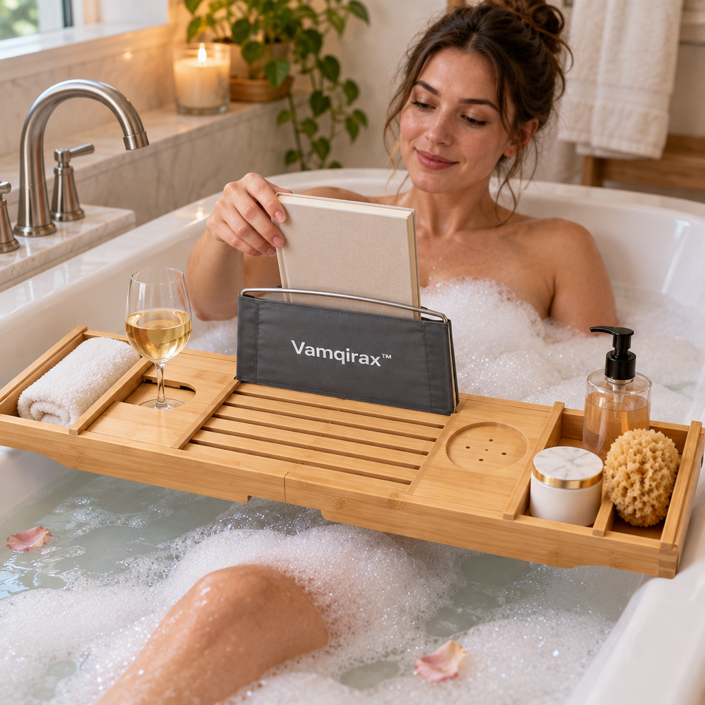 Vamqirax™ Non-Slip Bathtub Caddy Tray image 3