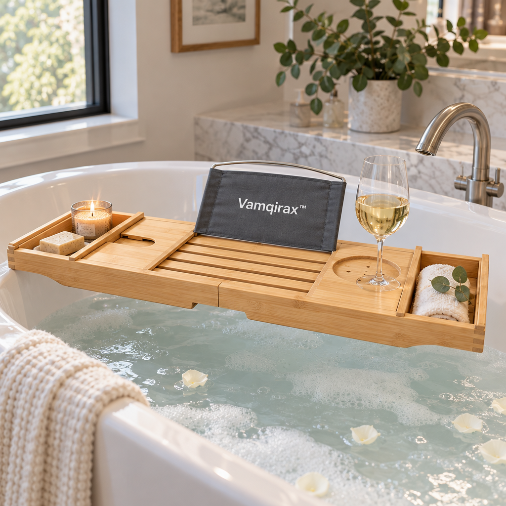 Vamqirax™ Non-Slip Bathtub Caddy Tray image 4