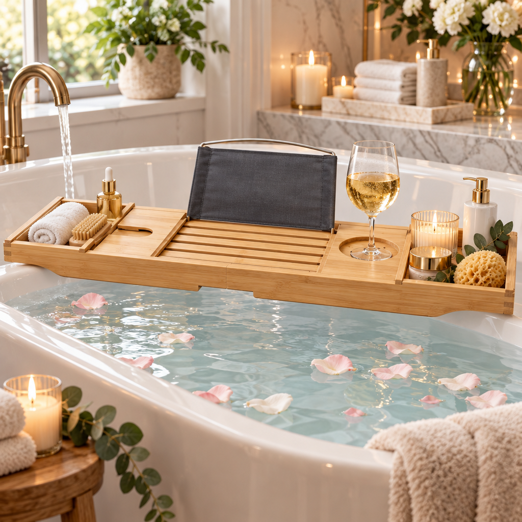 Vamqirax™ Non-Slip Bathtub Caddy Tray image 5