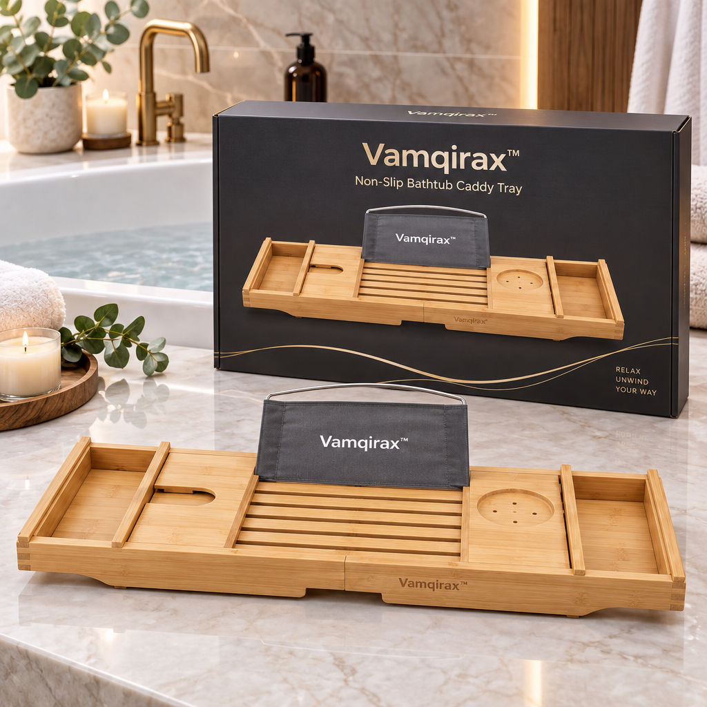 Vamqirax™ Non-Slip Bathtub Caddy Tray image 6