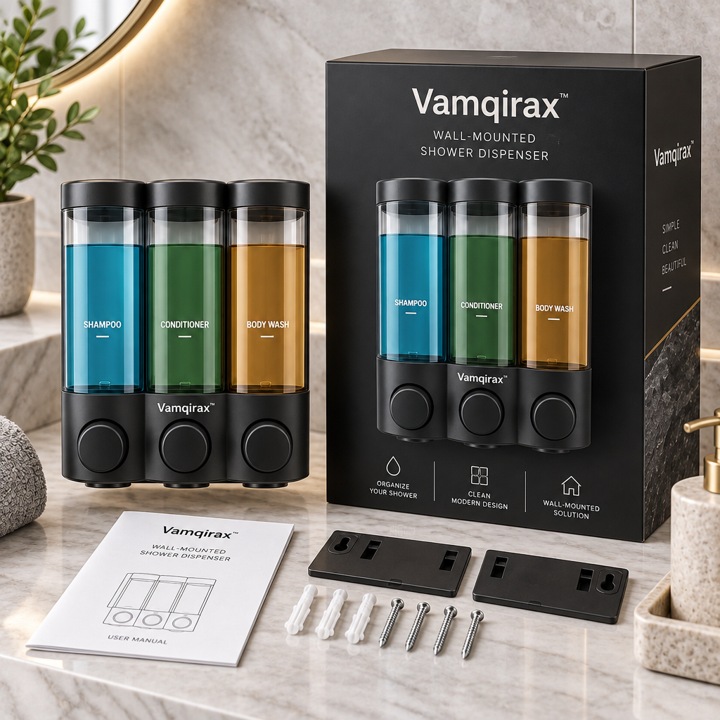 Vamqirax™ Wall-Mounted Shower Dispenser image 6