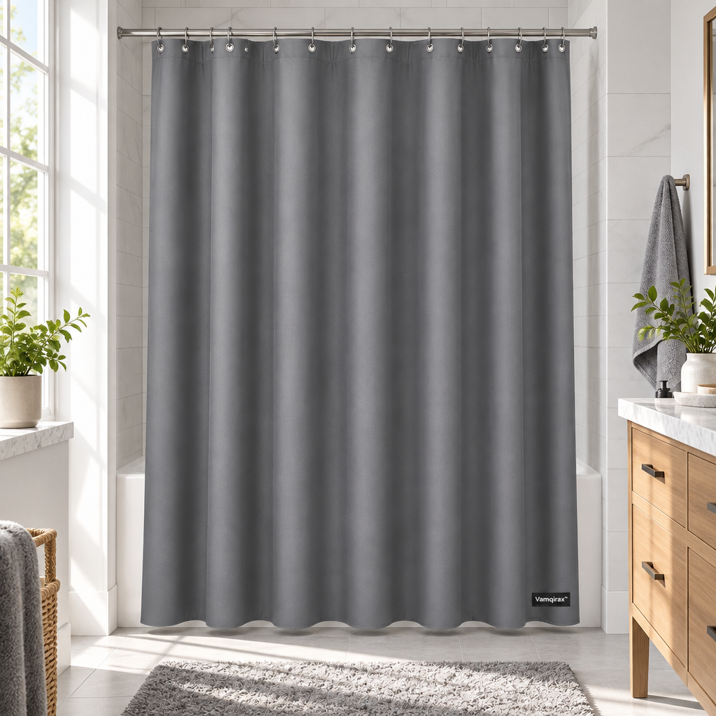 Vamqirax™ Thick Waterproof Shower Curtain image 1