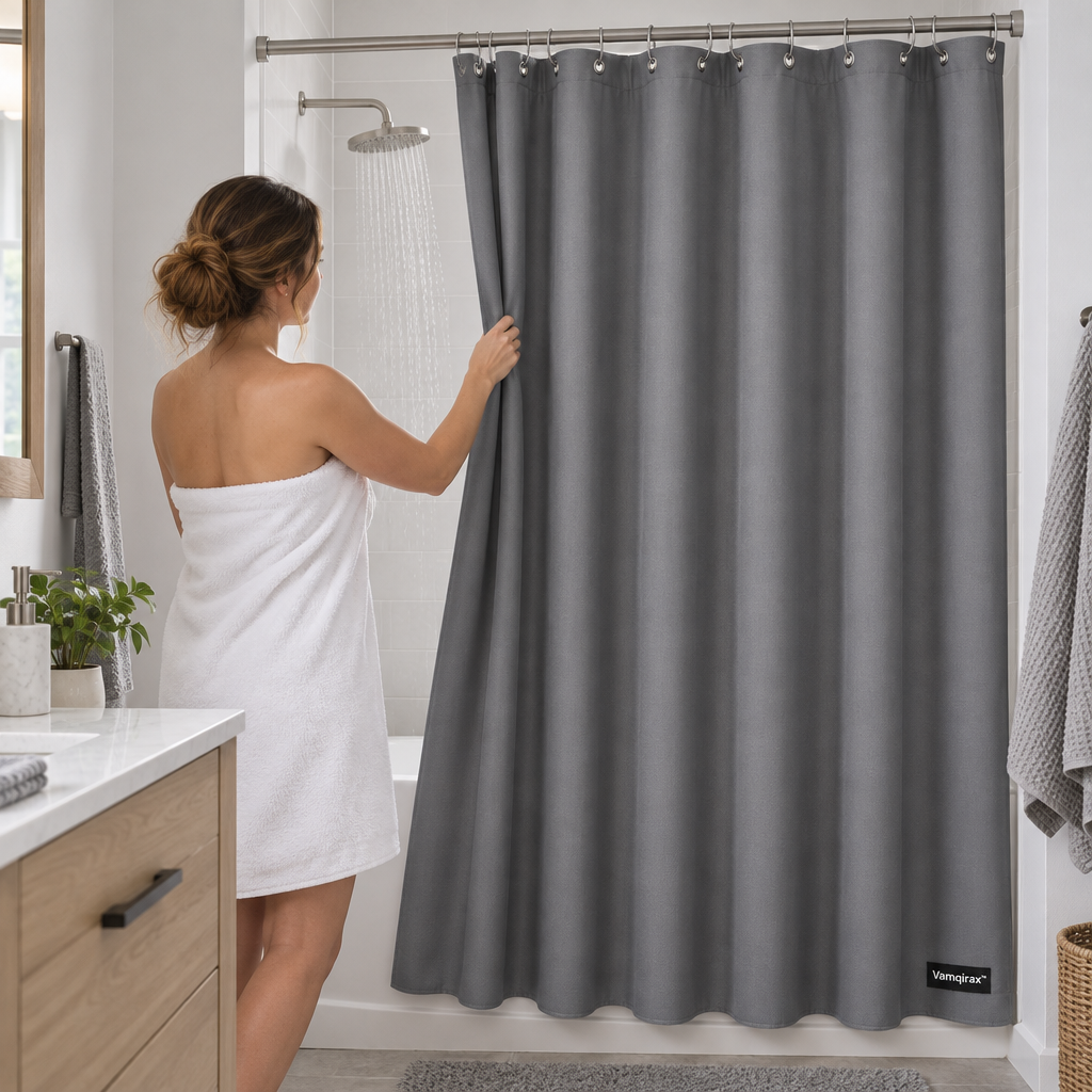 Vamqirax™ Thick Waterproof Shower Curtain image 3
