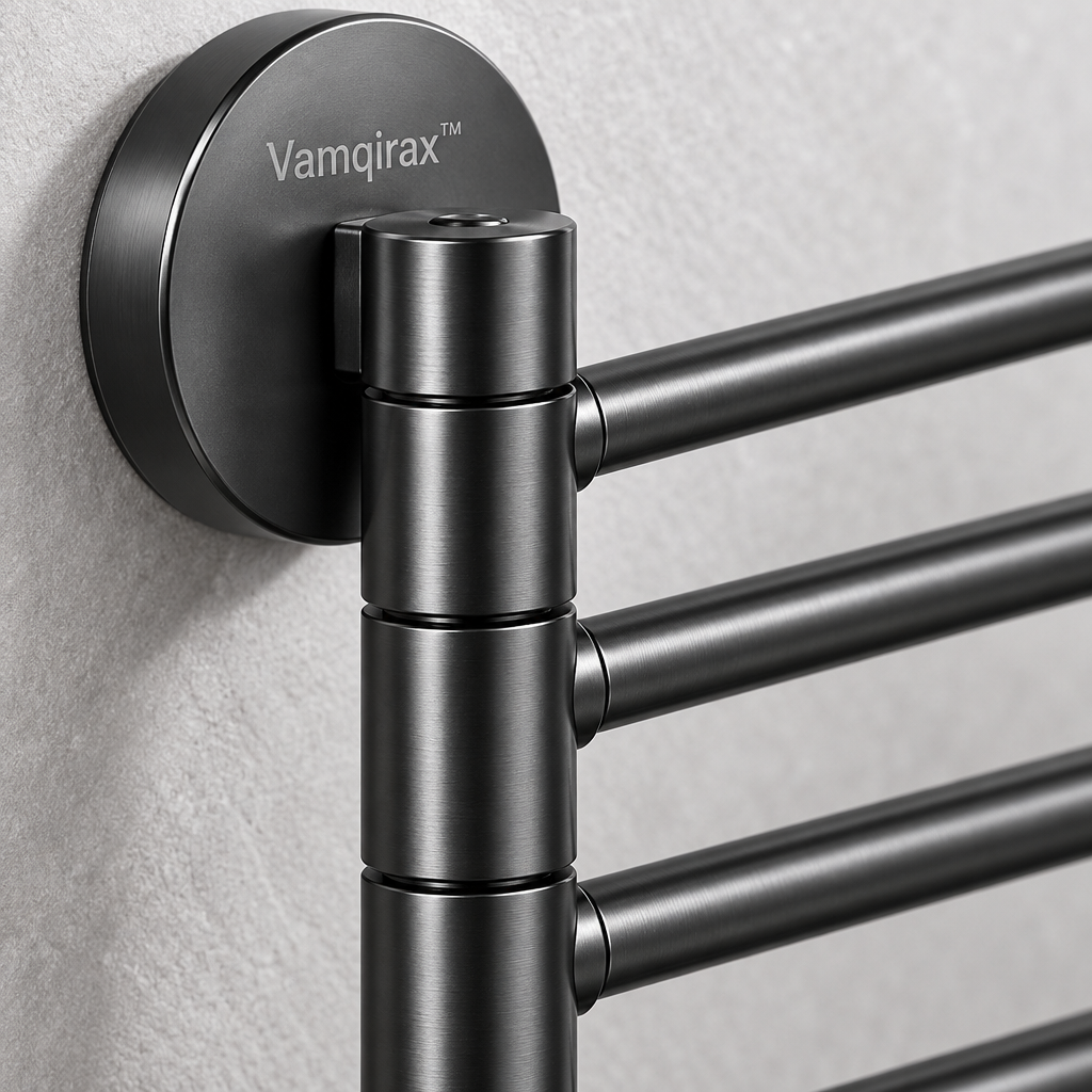 Vamqirax™ Wall-Mounted Swivel Towel Rack image 2