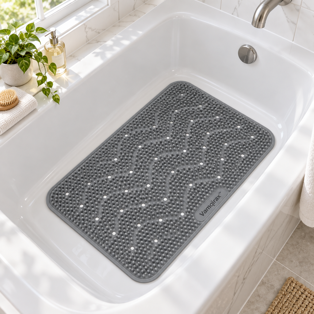 Vamqirax™ Non-Slip Bathtub Massage Mat image 1