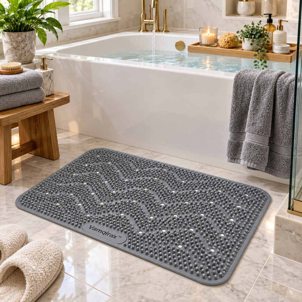 Vamqirax™ Non-Slip Bathtub Massage Mat image 5