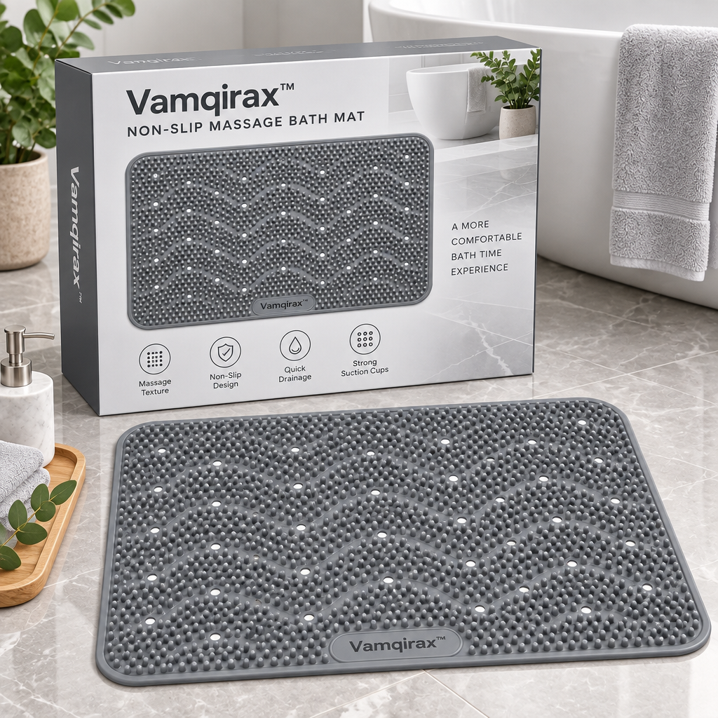 Vamqirax™ Non-Slip Bathtub Massage Mat image 6