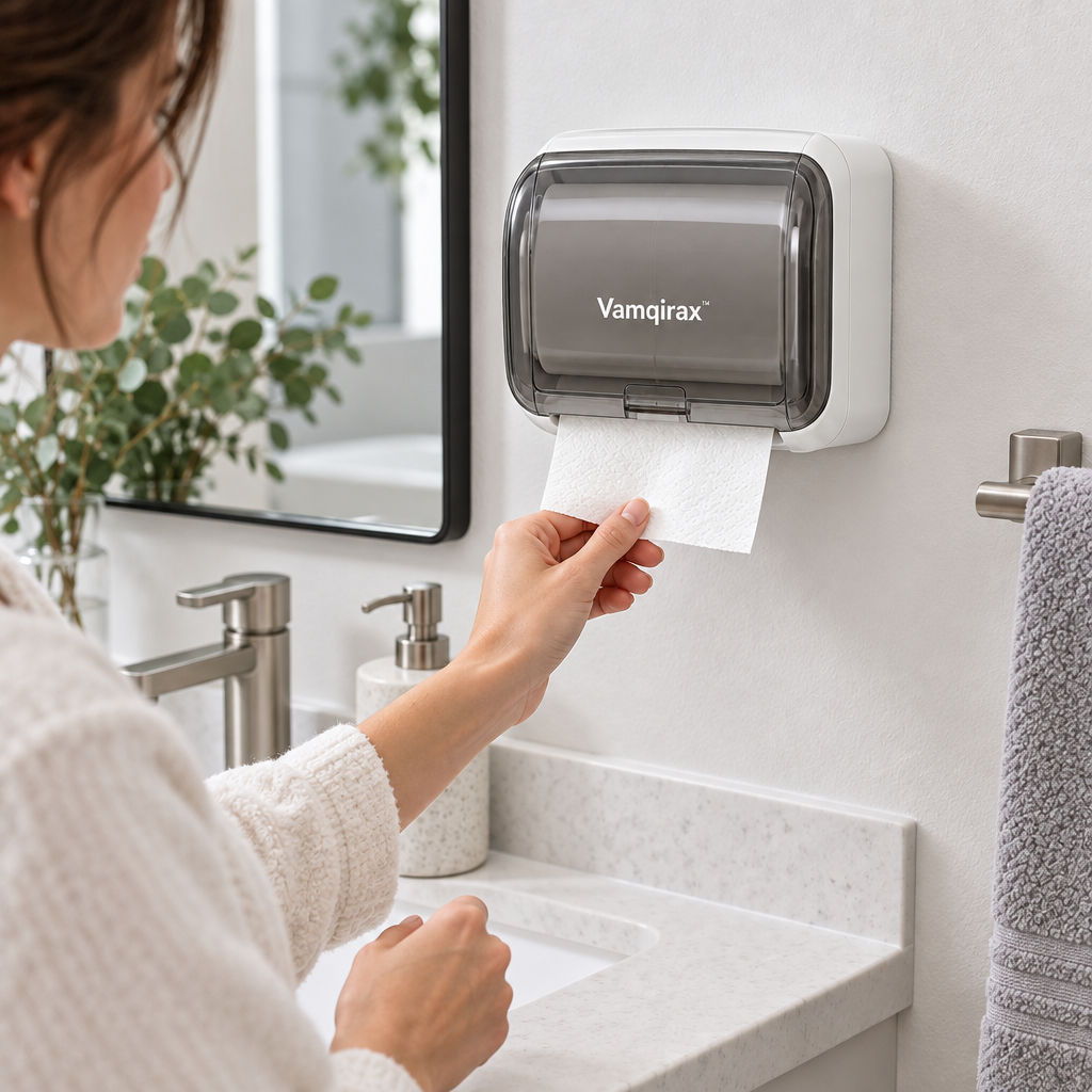 Vamqirax™ Wall-Mounted Waterproof Tissue Box image 3