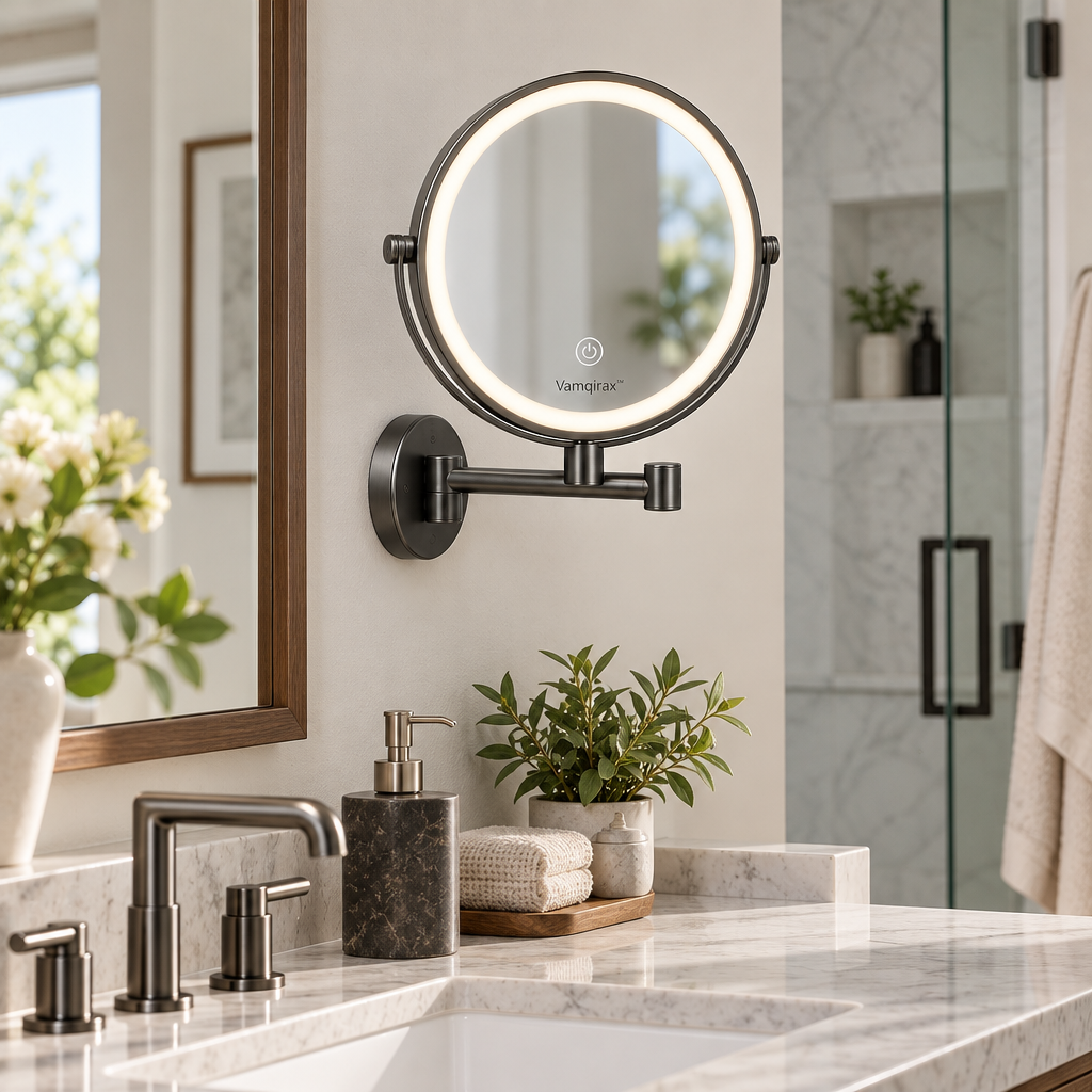 Vamqirax™ Multi-Function Wall-Mounted Bathroom Mirror image 4